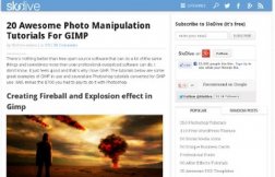 20 Awesome Photo Manipulation Tutorials For GIMP
