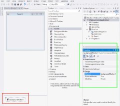 BackgroundWorker in Visual Studio