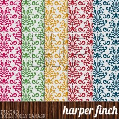 pattern paper series 1 part a by harperfinch d5n4wal 600x600 Free Photoshop Christmas Patterns Download Collection 2