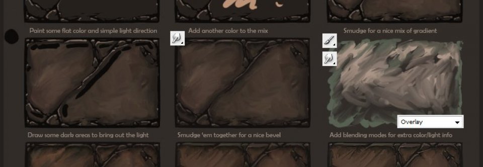Rock texture tutorial GIMP