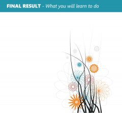 Vector Flowers Background